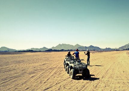 Privát quad délelőtt Hurghada